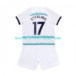 Fußballtrikot Chelsea Sterling 17 Auswärts Trikot Away 2022-2023 Kurzarm für Kinder
