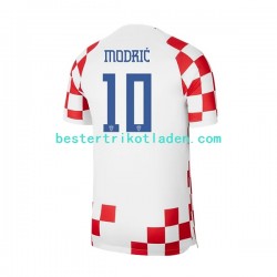 Fußballtrikot Kroatien Modrić 10 Heim Trikot Home WM 2022 Kurzarm für Herren