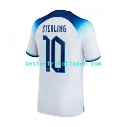 Fußballtrikot England Sterling 10 Heim Trikot Home WM 2022 Kurzarm für Herren