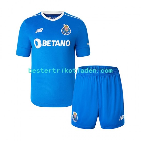 Fußballtrikot FC Porto Ausweich Trikot 3rd 2022-2023 Kurzarm für Kinder