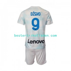 Fußballtrikot Inter Mailand Edin Dzeko 9 Auswärts Trikot Away 2022-2023 Kurzarm für Kinder