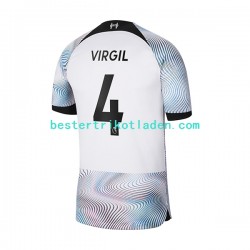 Fußballtrikot Liverpool Virgil 4 Auswärts Trikot Away 2022-2023 Kurzarm für Herren