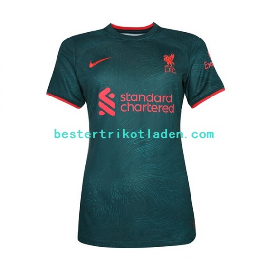 Fußballtrikot Liverpool Ausweich Trikot 3rd 2022-2023 Kurzarm für Dame