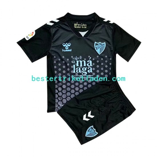Fußballtrikot Málaga CF Ausweich Trikot 3rd 2022-2023 Kurzarm für Kinder
