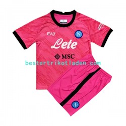 Fußballtrikot SSC Neapel Torwart Heim Trikot Home 2022-2023 Kurzarm für Kinder