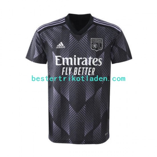 Fußballtrikot Olympique Lyon Ausweich Trikot 3rd 2022-2023 Kurzarm für Herren