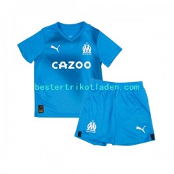 Fußballtrikot Olympique Marseille Ausweich Trikot 3rd 2022-2023 Kurzarm für Kinder