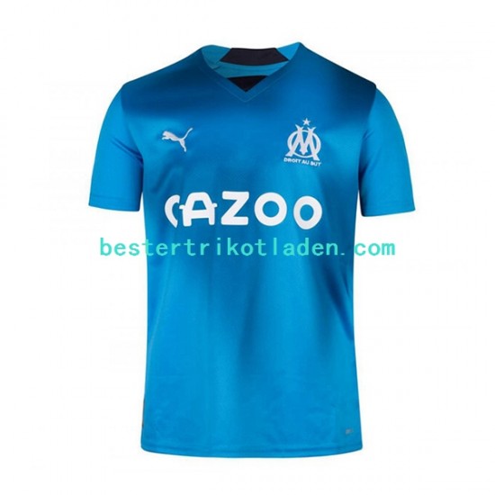 Fußballtrikot Olympique Marseille Ausweich Trikot 3rd 2022-2023 Kurzarm für Herren