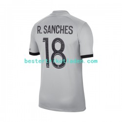 Fußballtrikot Paris Saint-Germain R.Sanches 18 Auswärts Trikot Away 2022-2023 Kurzarm für Herren