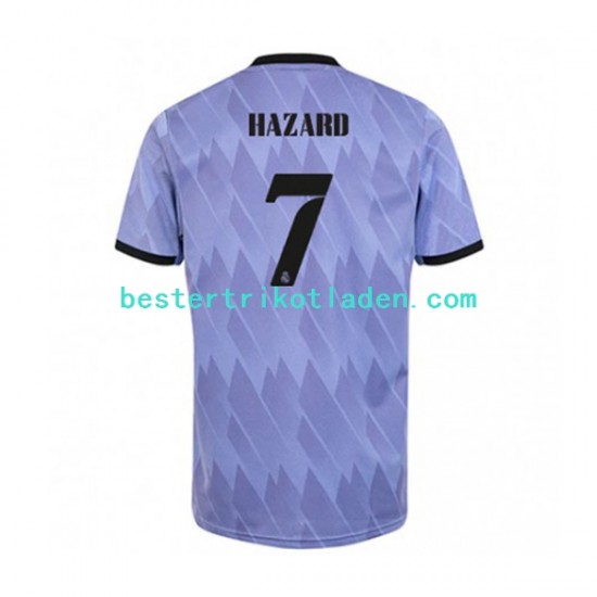 Fußballtrikot Real Madrid Eden Hazard 7 Auswärts Trikot Away 2022-2023 Kurzarm für Herren