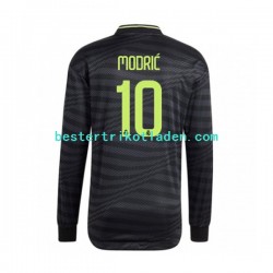 Fußballtrikot Real Madrid Modrić 10 Ausweich Trikot 3rd 2022-2023 Langarm für Herren