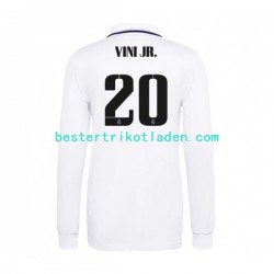 Fußballtrikot Real Madrid Vinicius Junior 20 Heim Trikot Home 2022-2023 Langarm für Herren
