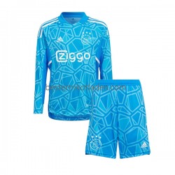 Fußballtrikot Ajax Amsterdam Torwart Heim Trikot Home 2022-2023 Langarm für Kinder