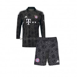 Fußballtrikot FC Bayern München Torwart Auswärts Trikot Away 2022-2023 Langarm für Kinder