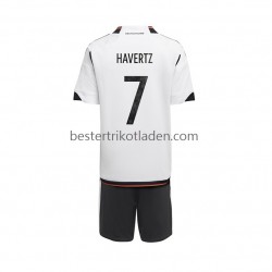 Fußballtrikot Deutschland Havertz 7 Heim Trikot Home WM 2022 Kurzarm für Kinder