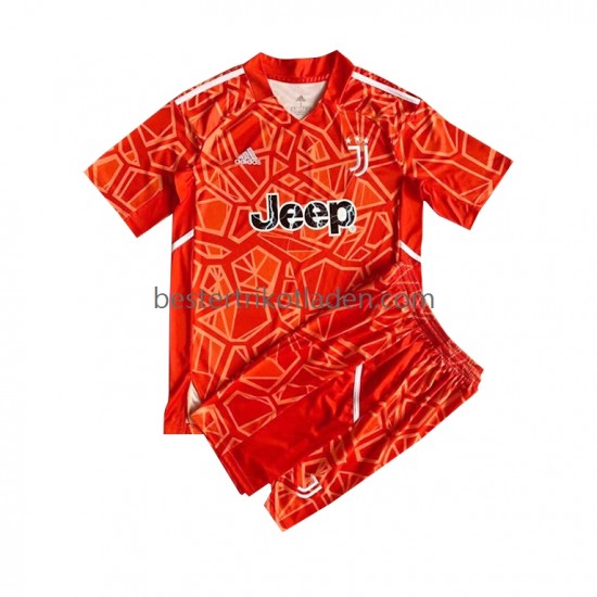 Fußballtrikot Juventus Turin Torwart Auswärts Trikot Away 2022-2023 Kurzarm für Kinder
