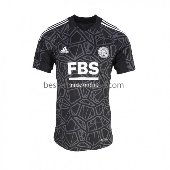 Fußballtrikot Leicester City Torwart Heim Trikot Home 2022-2023 Kurzarm für Herren
