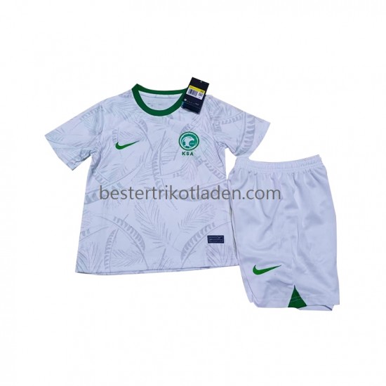 Fußballtrikot Saudi-Arabien Heim Trikot Home WM 2022 Kurzarm für Kinder