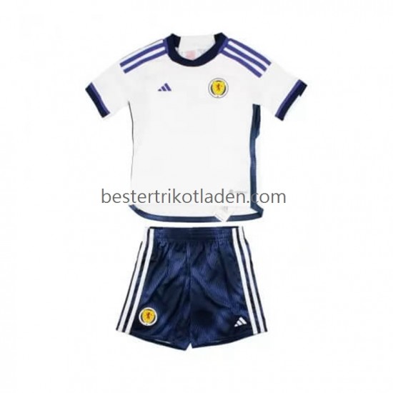 Fußballtrikot Schottland Auswärts Trikot Away 2022 Kurzarm für Kinder