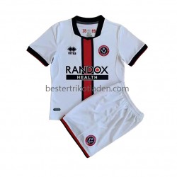 Fußballtrikot Sheffield United Auswärts Trikot Away 2022-2023 Kurzarm für Kinder