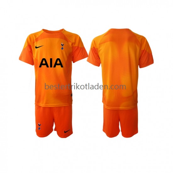 Fußballtrikot Tottenham Hotspur Torwart Auswärts Trikot Away 2022-2023 Kurzarm für Kinder