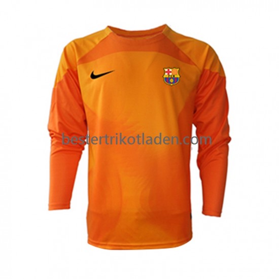 Fußballtrikot FC Barcelona Torwart Ausweich Trikot 3rd 2022-2023 Langarm für Herren