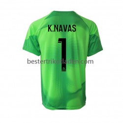 Fußballtrikot Paris Saint-Germain Keylor Navas 1 Torwart Heim Trikot Home 2022-2023 Kurzarm für Herren