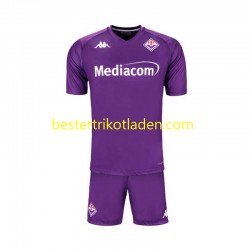 Fußballtrikot AC Florenz Heim Trikot Home 2024-2025 Kurzarm für Kinder