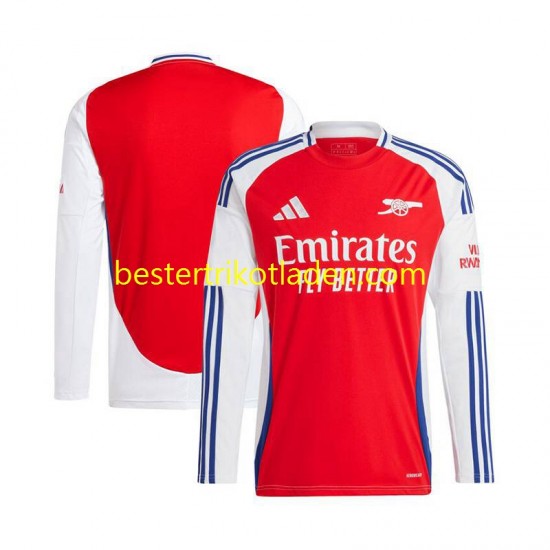 Fußballtrikot Arsenal Heim Trikot Home 2024-2025 Langarm für Herren