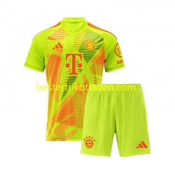 Fußballtrikot FC Bayern München Torwart Heim Trikot Home 2024-2025 Kurzarm für Kinder