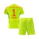 Fußballtrikot FC Bayern München Manuel Neuer 1 Torwart Heim Trikot Home 2024-2025 Kurzarm für Kinder