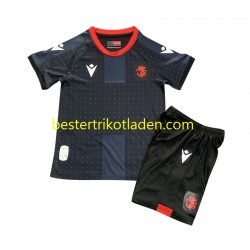 Fußballtrikot Georgia Auswärts Trikot Away 2024 Kurzarm für Kinder