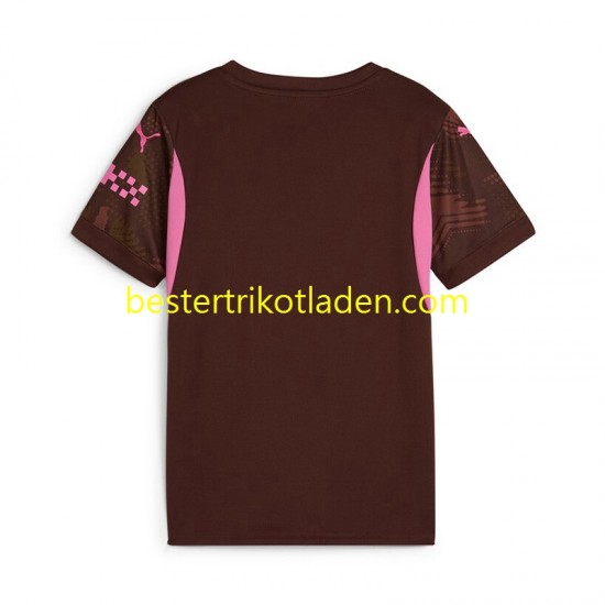 Fußballtrikot Manchester City Torwart Heim Trikot Home 2024-2025 Kurzarm für Herren