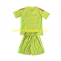 Fußballtrikot Mexiko Torwart Auswärts Trikot Away 2024 Kurzarm für Kinder