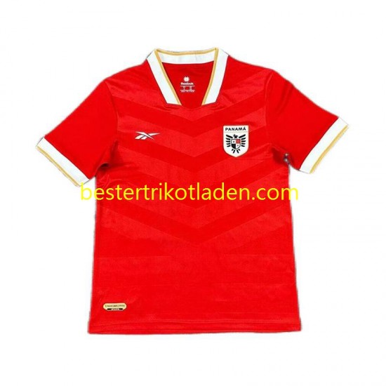 Fußballtrikot Panama Heim Trikot Home 2024 Kurzarm für Herren