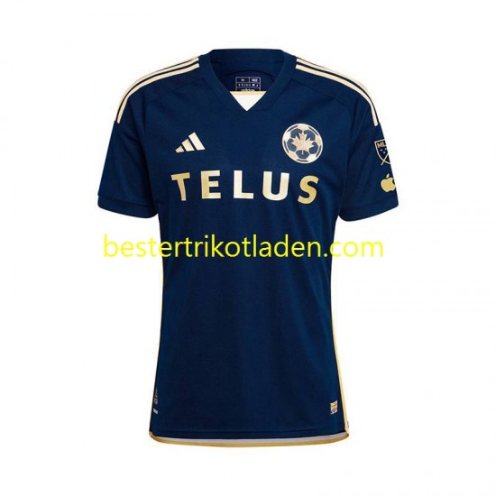 Fußballtrikot Vancouver Whitecaps Auswärts Trikot Away 2024 Kurzarm für Herren