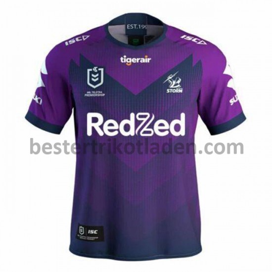 Fußballtrikot Melbourne Storm Rugby Heim Trikot Home 2020 für Herren