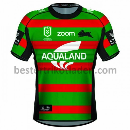 Fußballtrikot South Sydney Rabbitohs Rugby Heim Trikot Home 2021 für Herren