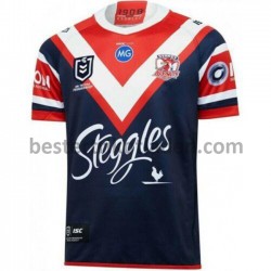 Fußballtrikot Sydney Roosters Rugby Heim Trikot Home 2020 für Herren