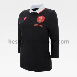 Fußballtrikot Wales Rugby Classic Auswärts Trikot Away 2020-2021 Langarm für Dame
