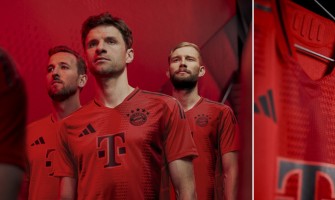 Das Heimtrikot der Saison 24/25 des FC Bayern München kommt