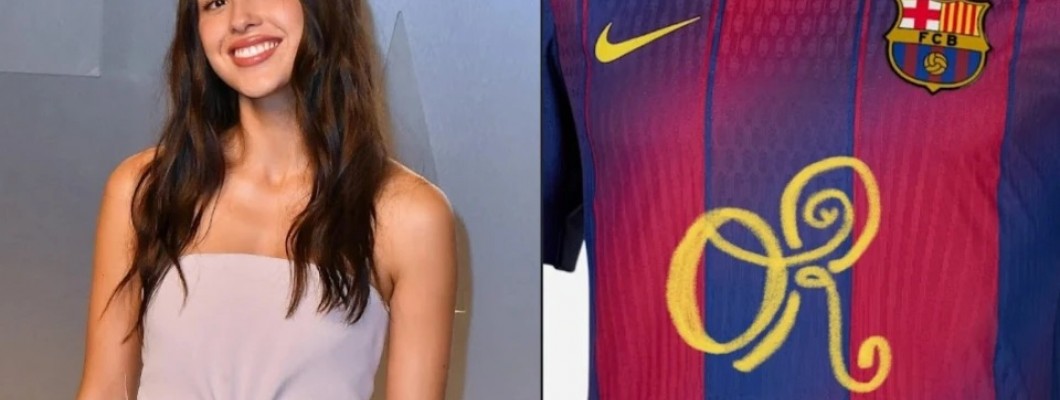 Das Trikot für den El Clásico ziert das Logo der Sängerin Olivia