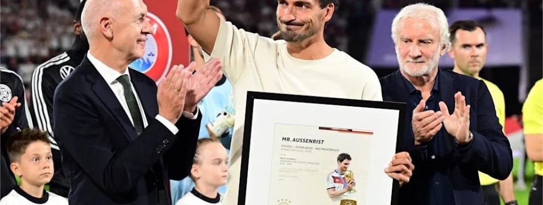 Der Deutsche Fußball-Bund und Tausende Fans würdigten Hummels