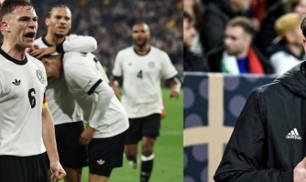 Der kleine Balljunge wurde zum besten Assist!