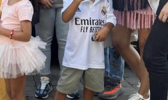 Ronaldos Sohn trägt in Madrid das Trikot von Real Madrid