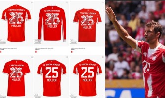 Müller-Trikots auch in der neuen Saison erhältlich