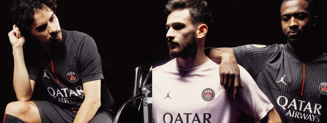 PSG präsentiert viertes Trikot in Zusammenarbeit mit AJ