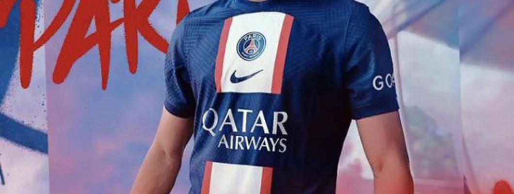 PSG zeigt sein neues Trikot in den sozialen Medien