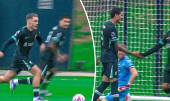 Wirtz gab sein Debüt beim 5:0-Sieg.